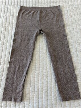 Women’s Gray Knit Stretch Leggings